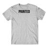 BLANK - LIGHT HEATHER GRAY - PRINTED FRONT ONLY Thumbnail