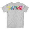 BLANK - LIGHT HEATHER GRAY - PRINTED FRONT AND BACK Thumbnail