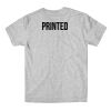 BLANK - LIGHT HEATHER GRAY - PRINTED FRONT AND BACK Thumbnail